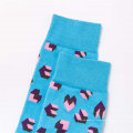 Logótipo popular meias masculinas Lazer masculino algodão penteado divertido meias da moda colorido quebra-cabeças meias masculinas